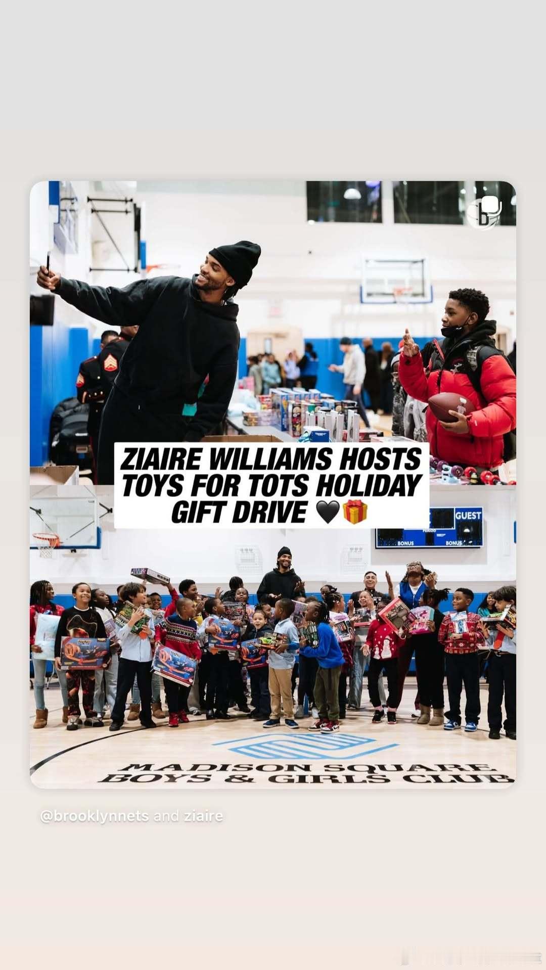 对扎威是真爱，莫兰特转发扎威社区活动图集。