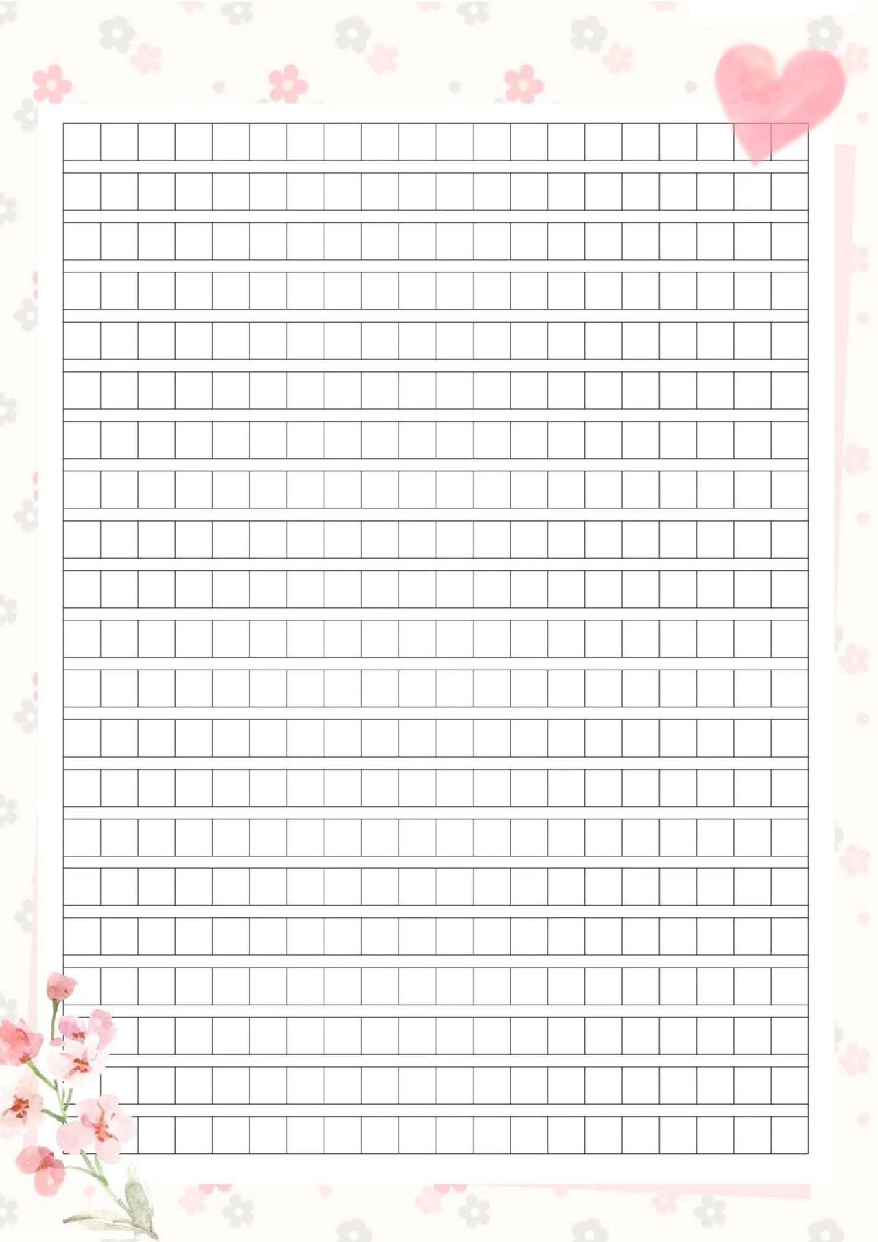 中小学生通用作文纸，收藏不谢！