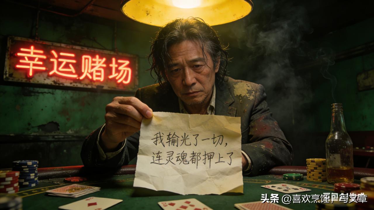 赌能使人沉沦，不能自拔，以我的亲身经历，劝诫世人