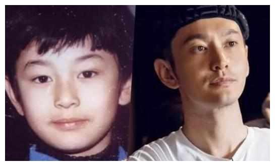 这一帧父子同框的画面，温柔得让人心头一暖。9岁的小海绵彻底长开了，眉眼间既有妈妈