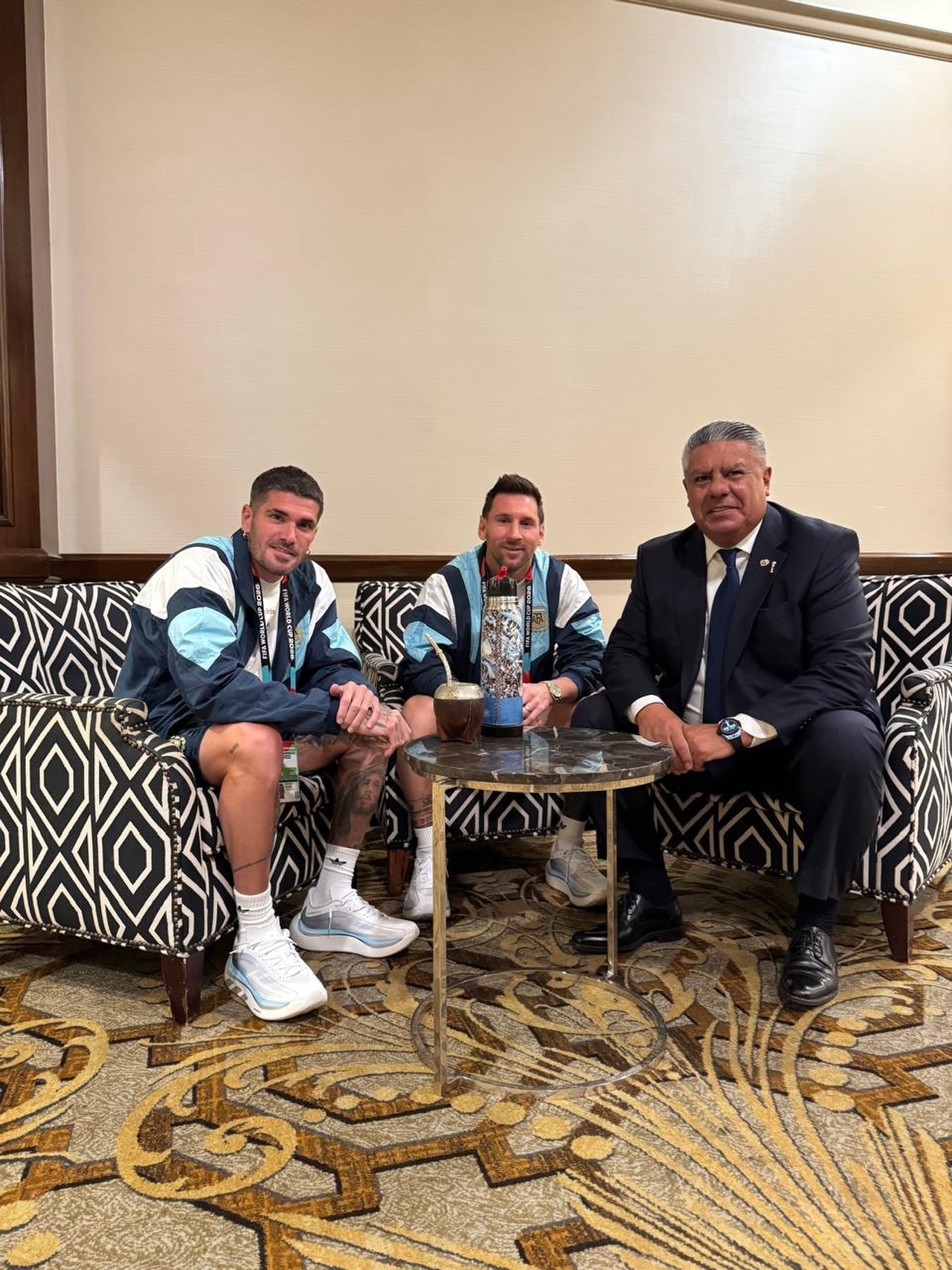 📸🇦🇷赛前仪式感不能少！梅西阿根廷球迷俱乐部阿根廷vs奥地利