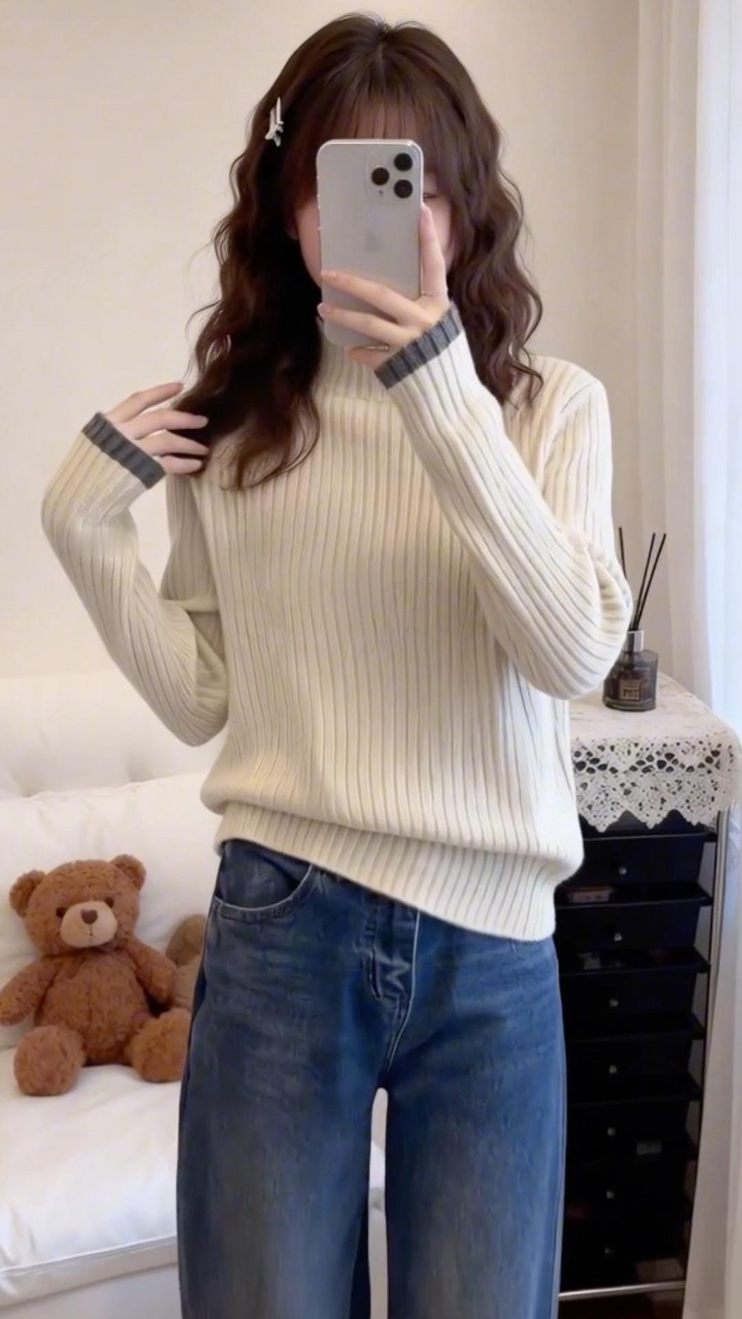 秋冬穿搭 洋气减龄内搭外穿都好看 韩系穿搭 时尚气质穿搭