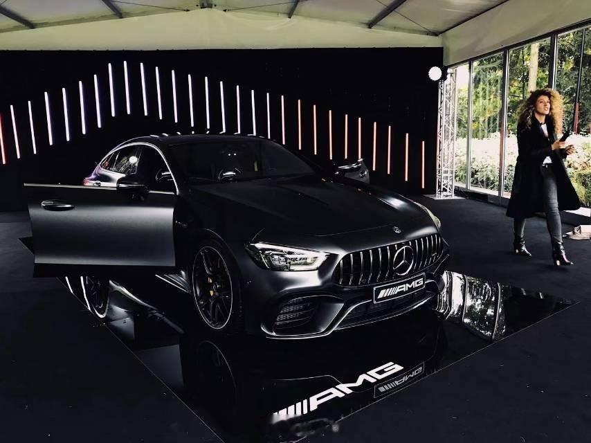 ​ 拍卖车！奔驰 GT63S 哑光石墨灰2022年7月生产，仪表里程598公里目
