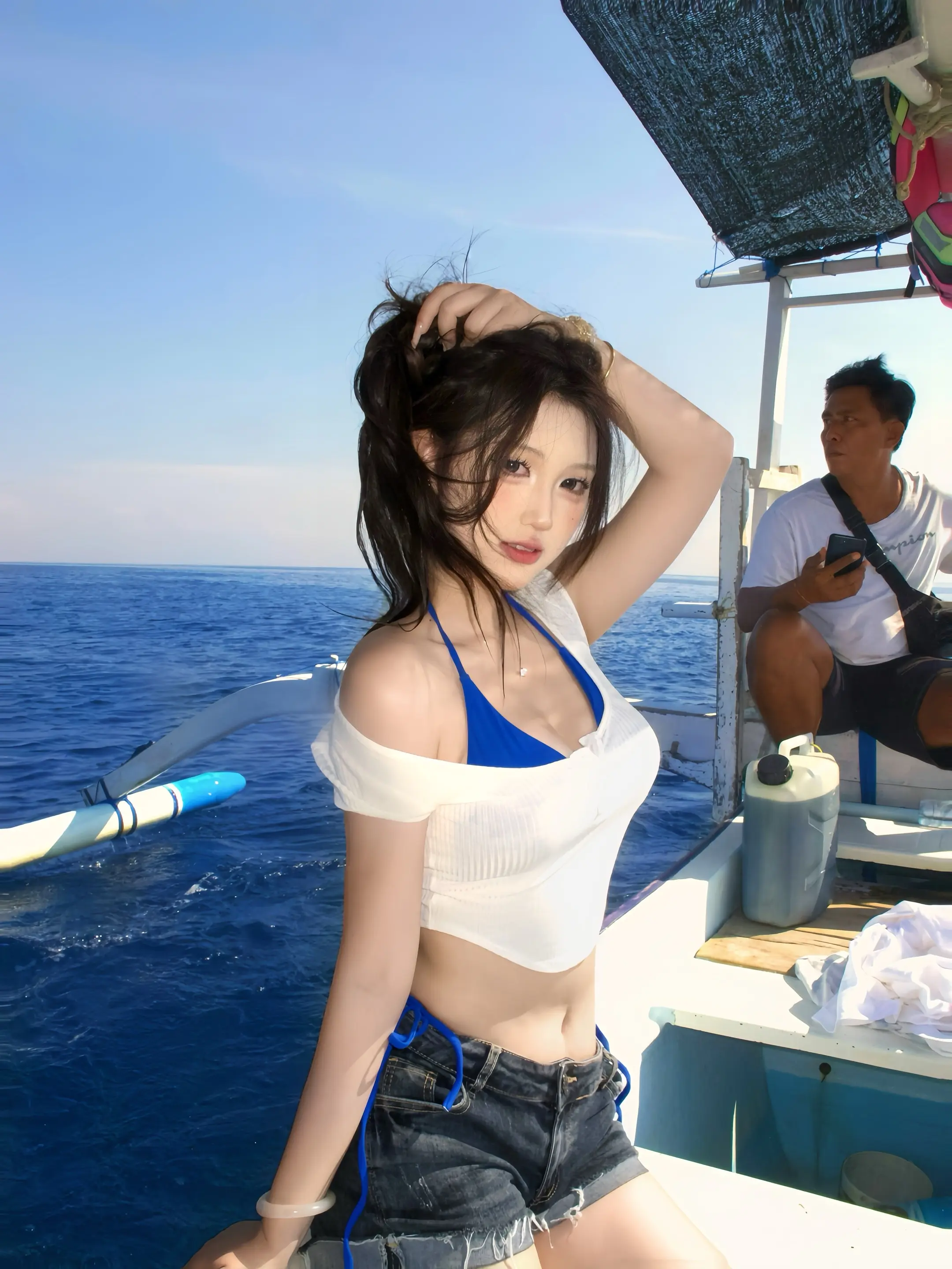 别敲门啦 我不在家 我在罗威纳追海豚🐬