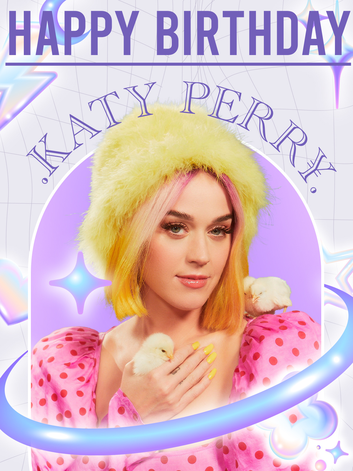 KatyPerry生日快乐 经验值满格，Level 42 🔼 解锁！生命本身就