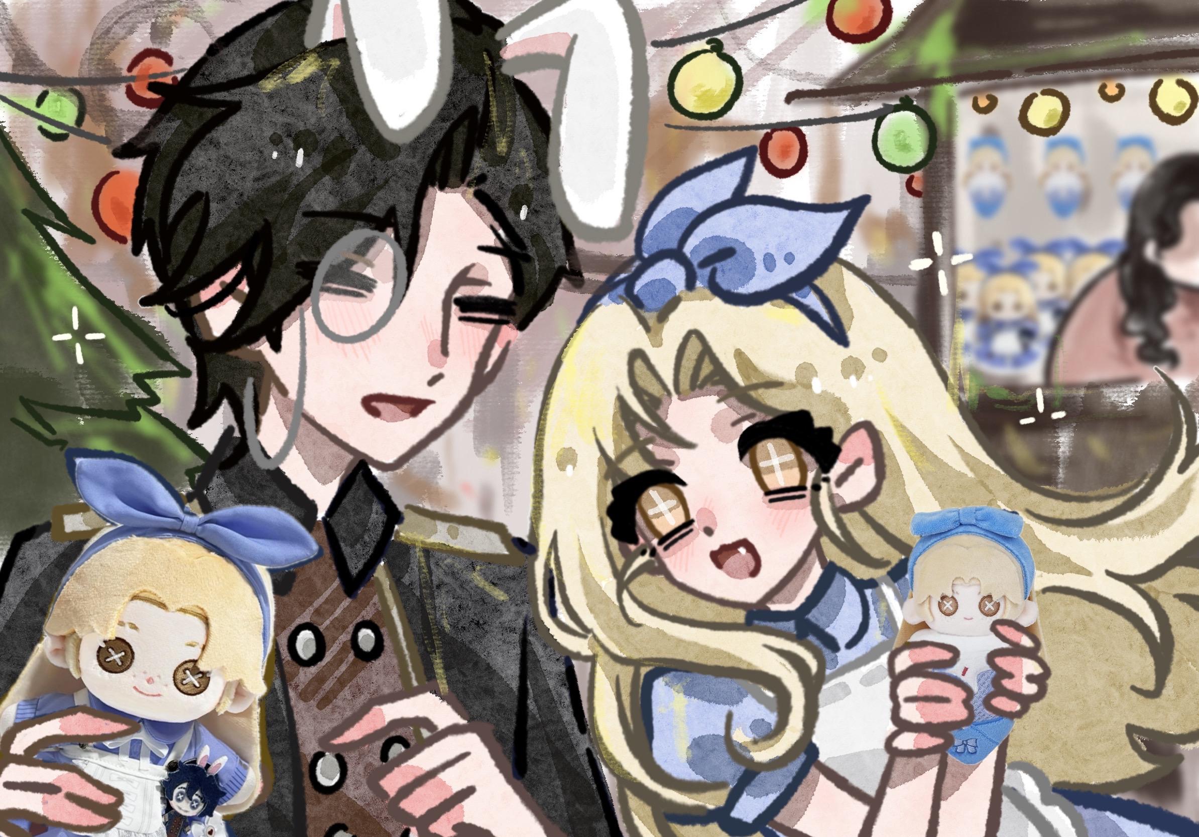 和回忆的回忆。第五人格官方联名周边-NICEFUN 毛绒公仔上线啦～