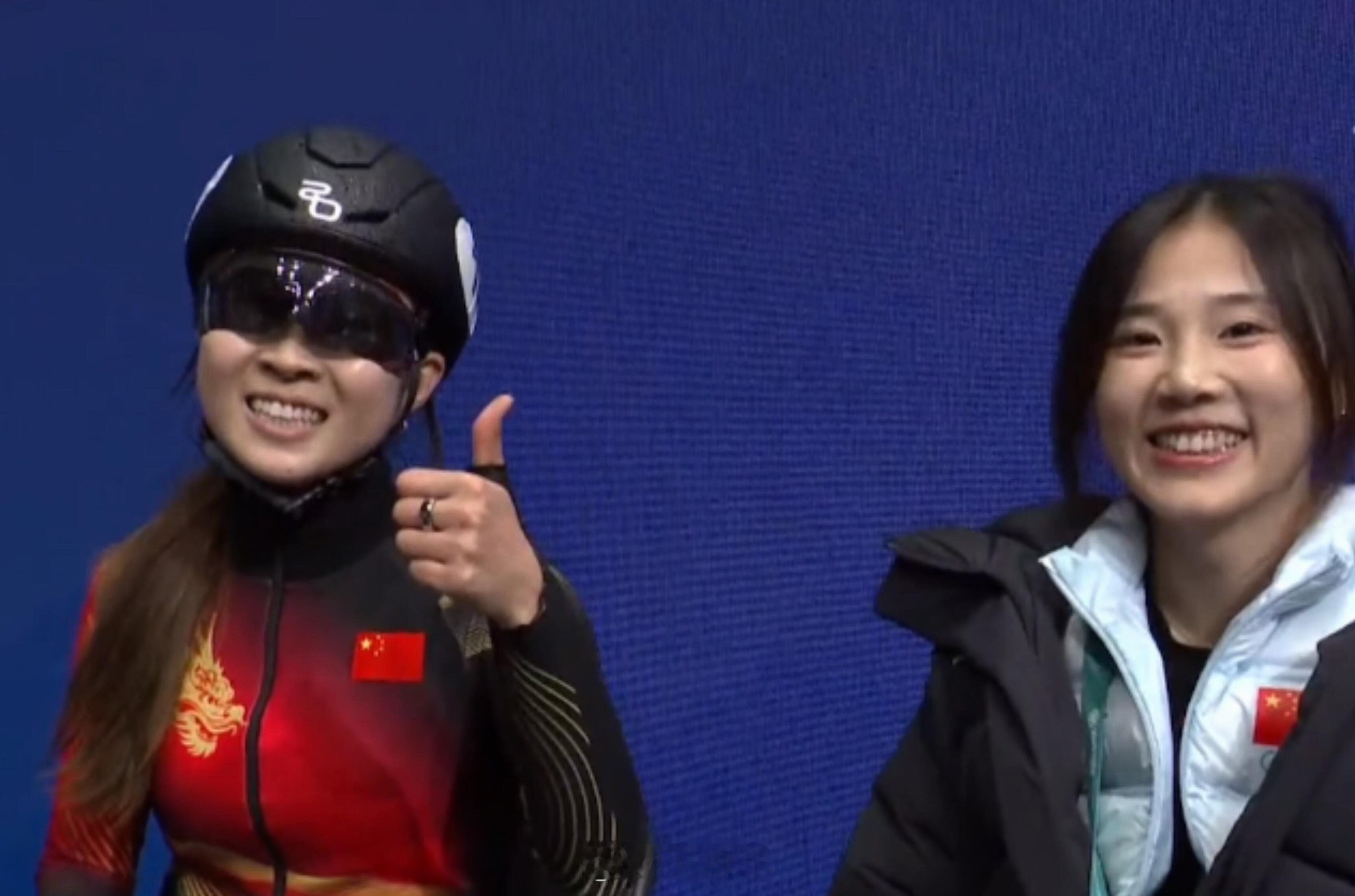恭喜公俐创造了自己最好成绩，顺利完赛！公俐1000米第五为中国冬奥健儿加油