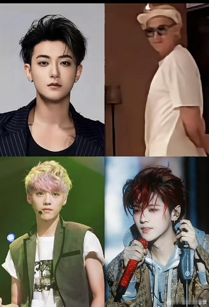 黄子韬十年前后对比  黄子韬十年间完成华丽转身！十年前青涩稚嫩，十年后成熟自信。