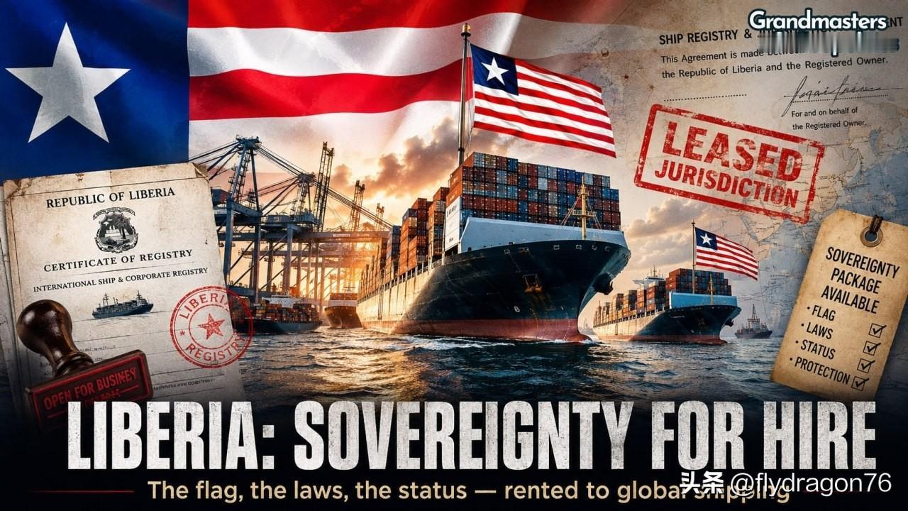 🔎🇱🇷利比里亚：坐拥全球最大船队，却几乎没有一艘船真正属于该国

利比里亚