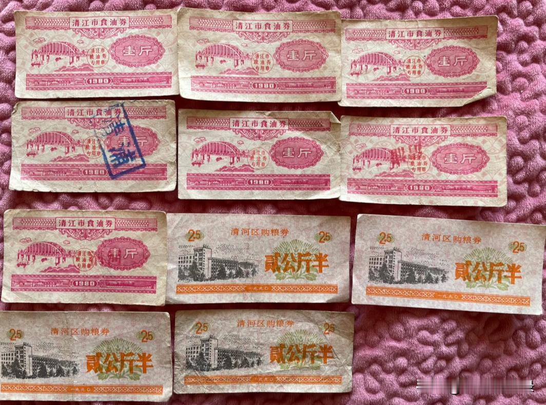 还记得粮票、肉票、布票、自行车票的年代。物质匮乏，处处受限，但是心中有实实在在的