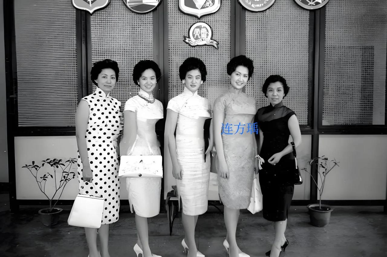 1962年，连战夫人方瑀，一张罕见的照片，那时候尚未出阁，很有气质

1962年