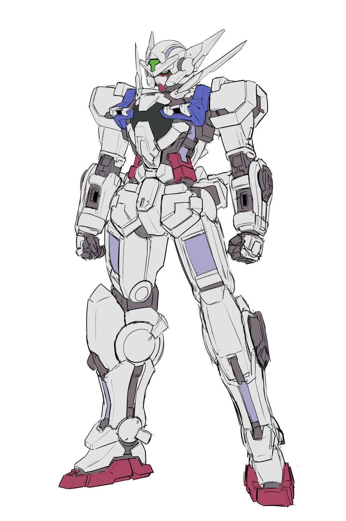 正义女神高达（via 高葉昭徳）高达