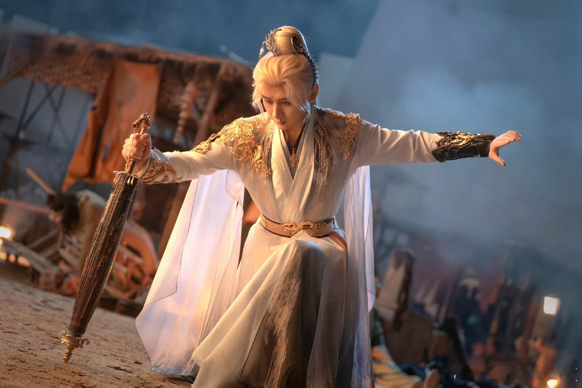 cy成毅，你的眼睛会发光，能让我看见星星和月亮。成毅｜赴山海U｜萧秋水｜李沉舟｜