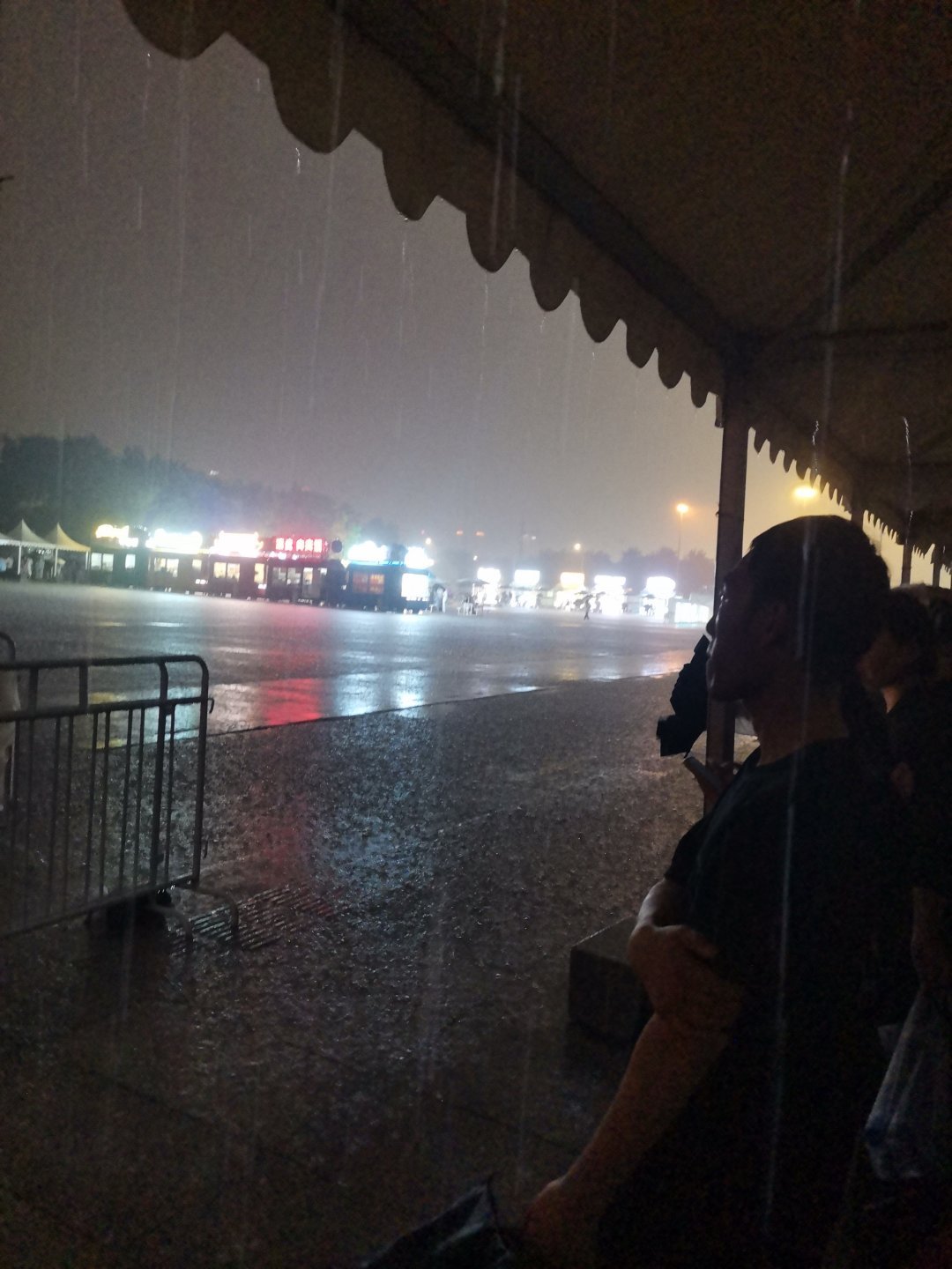 大暴雨！！！国家气象中心北京·鸟巢(国家体育场)