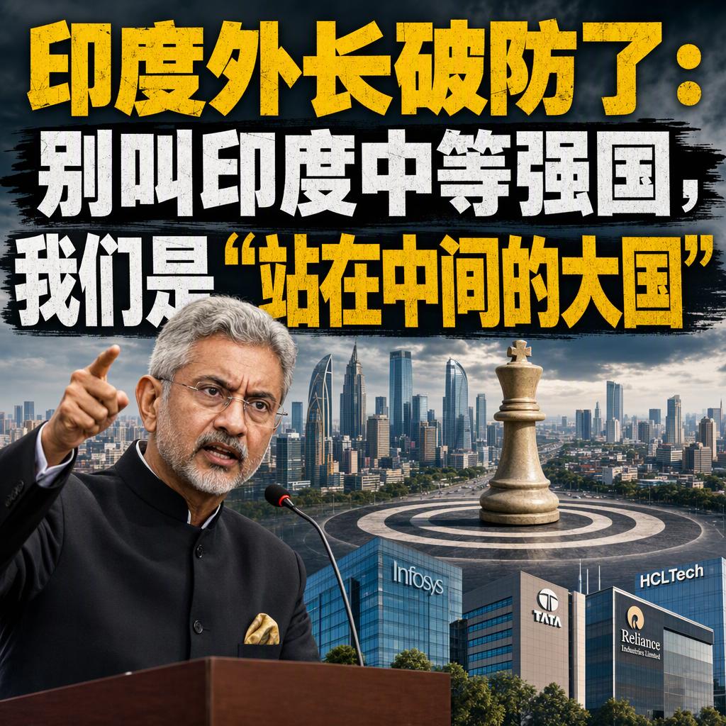 有粉丝在后台问我：印度外长怎么突然激动起来了？这事得从新德里那场论坛说起。
20