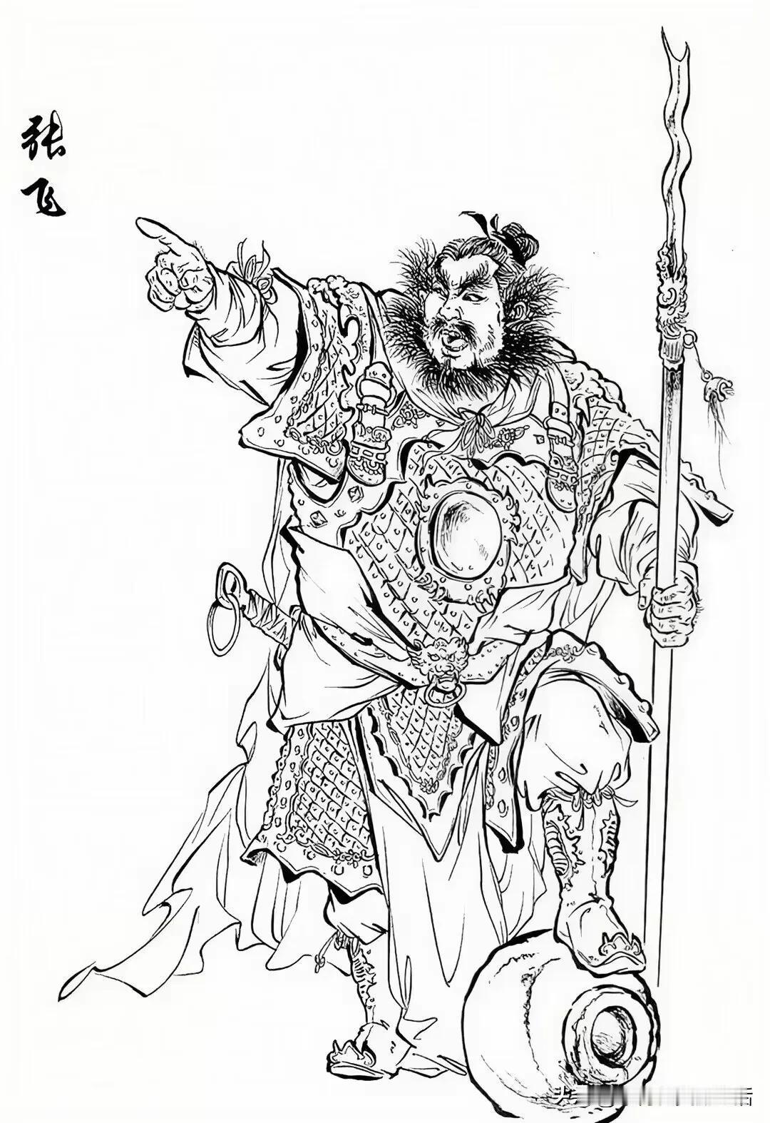 人物白描图
