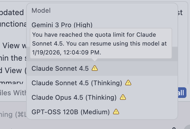 Easy同学正在独立开发   Antigravity 提醒我该先吃午饭了 …… 