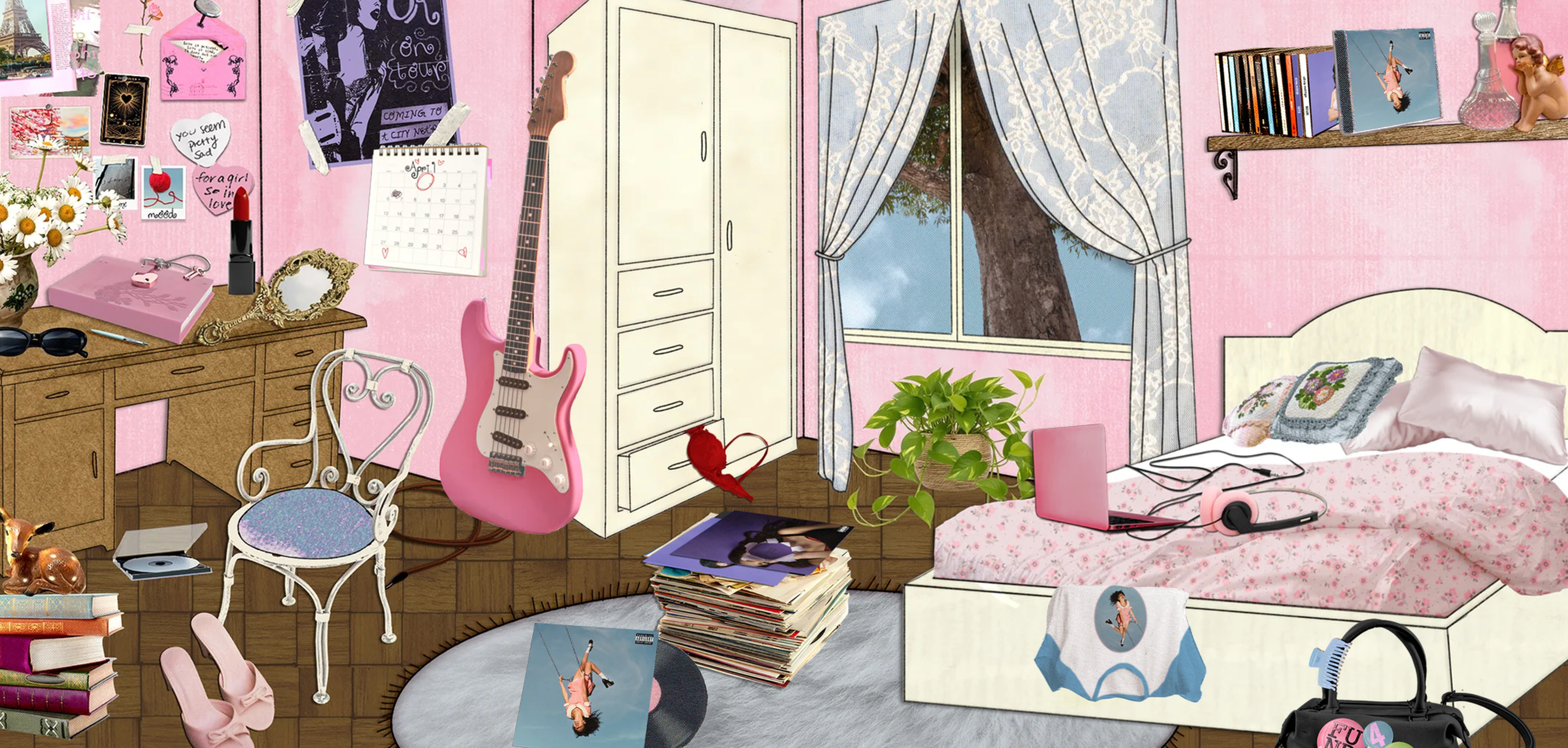 OR3封面和官网还有磁带设计美成啥了baby pink时代开启🩵🩷 