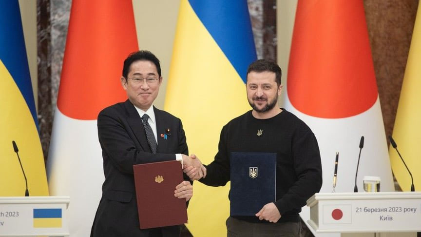 乌克兰和日本已签署协议，将从俄冻结的资产中拨出30亿美元，乌克兰总理什米哈尔表示