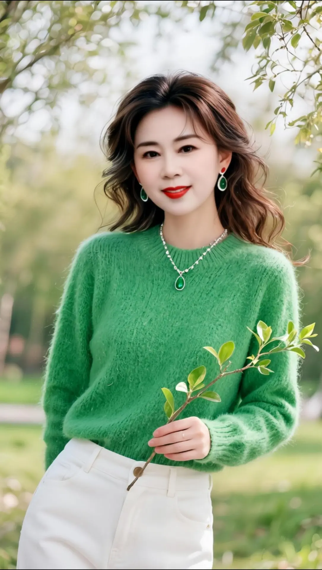 AI春日清新照 随变ai随便玩