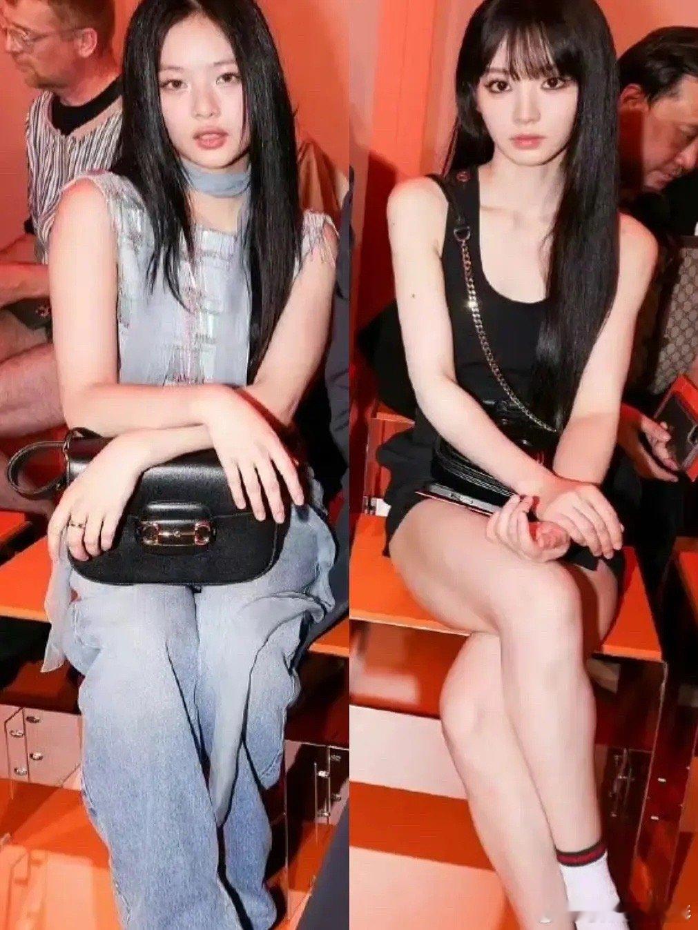 虽然田曦薇被嘲，但是还是实力艳压，体态身材都赢了 ​​​