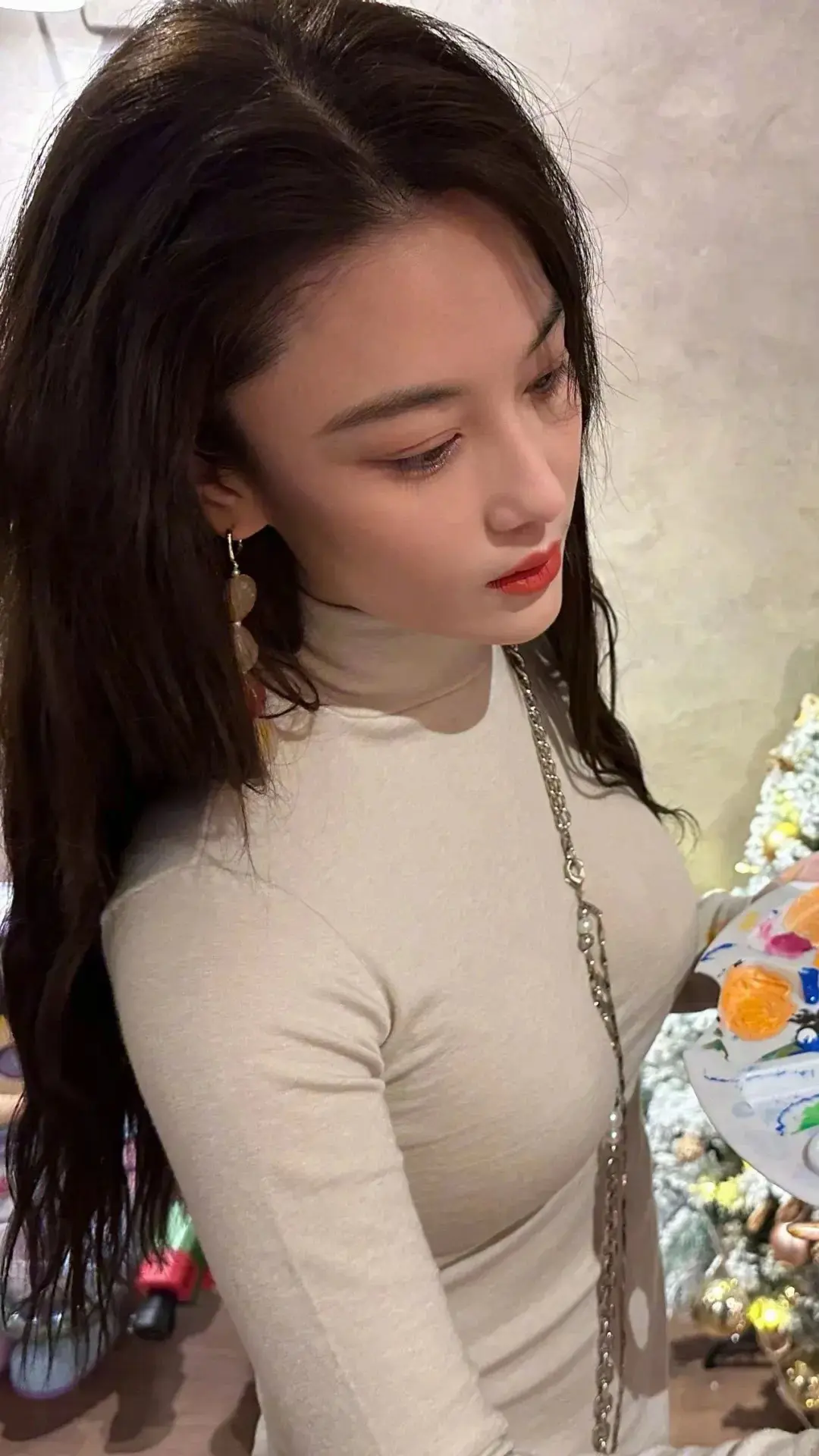 张馨予 素颜美