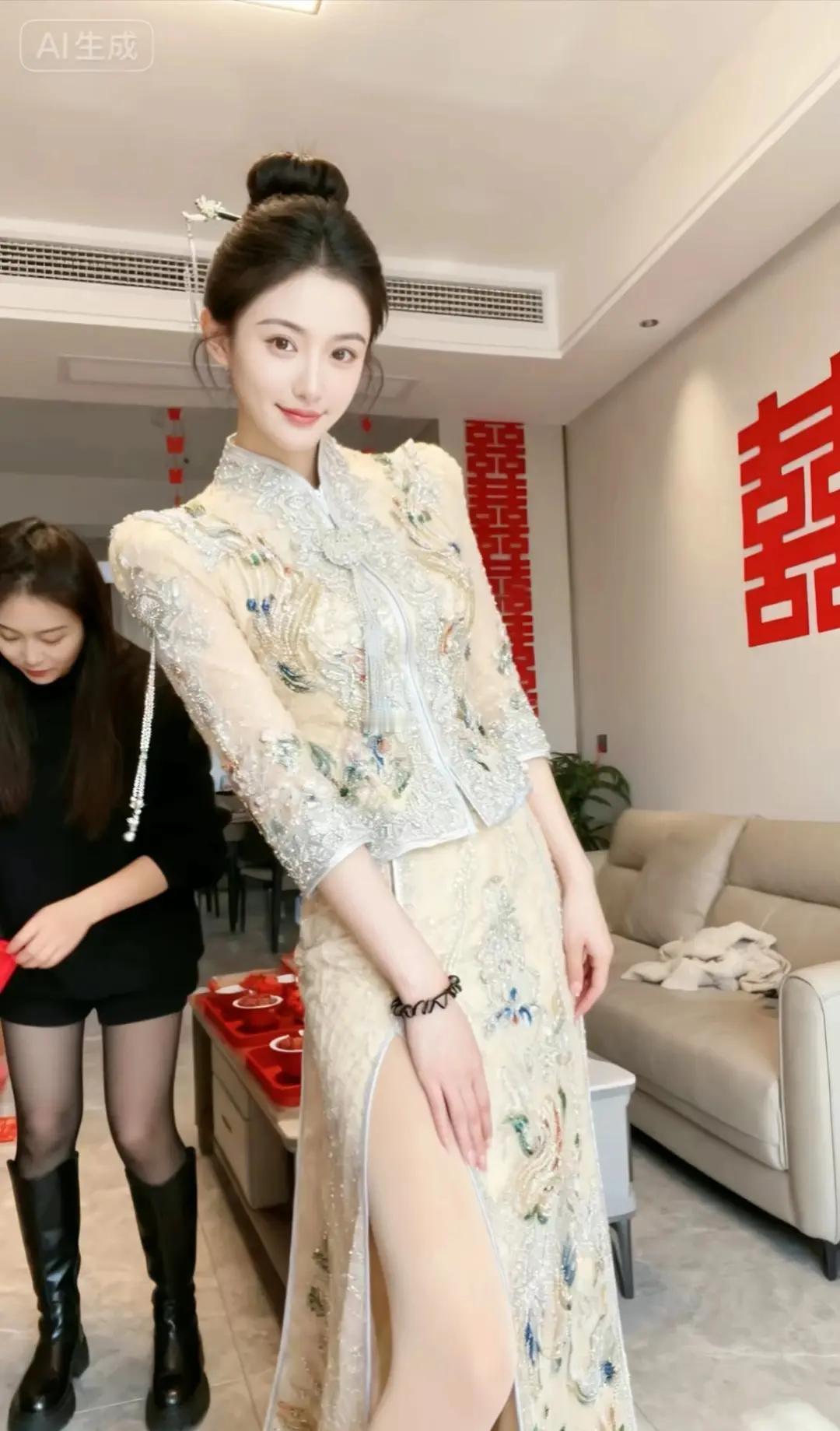 惊艳的汉服秀，典雅与现代的完美结合！🌸👗