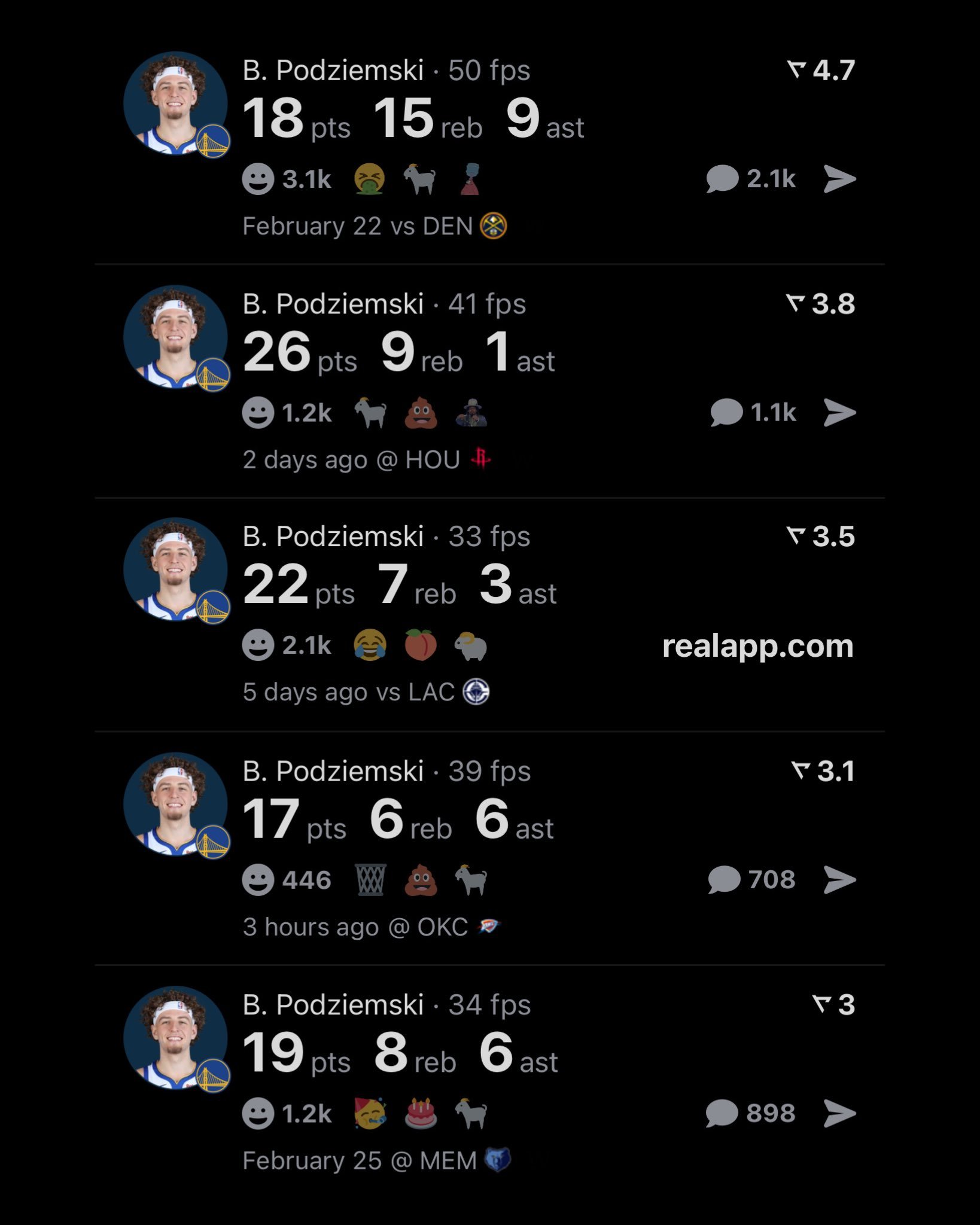 波杰最近的表现 是不是还不错？ 