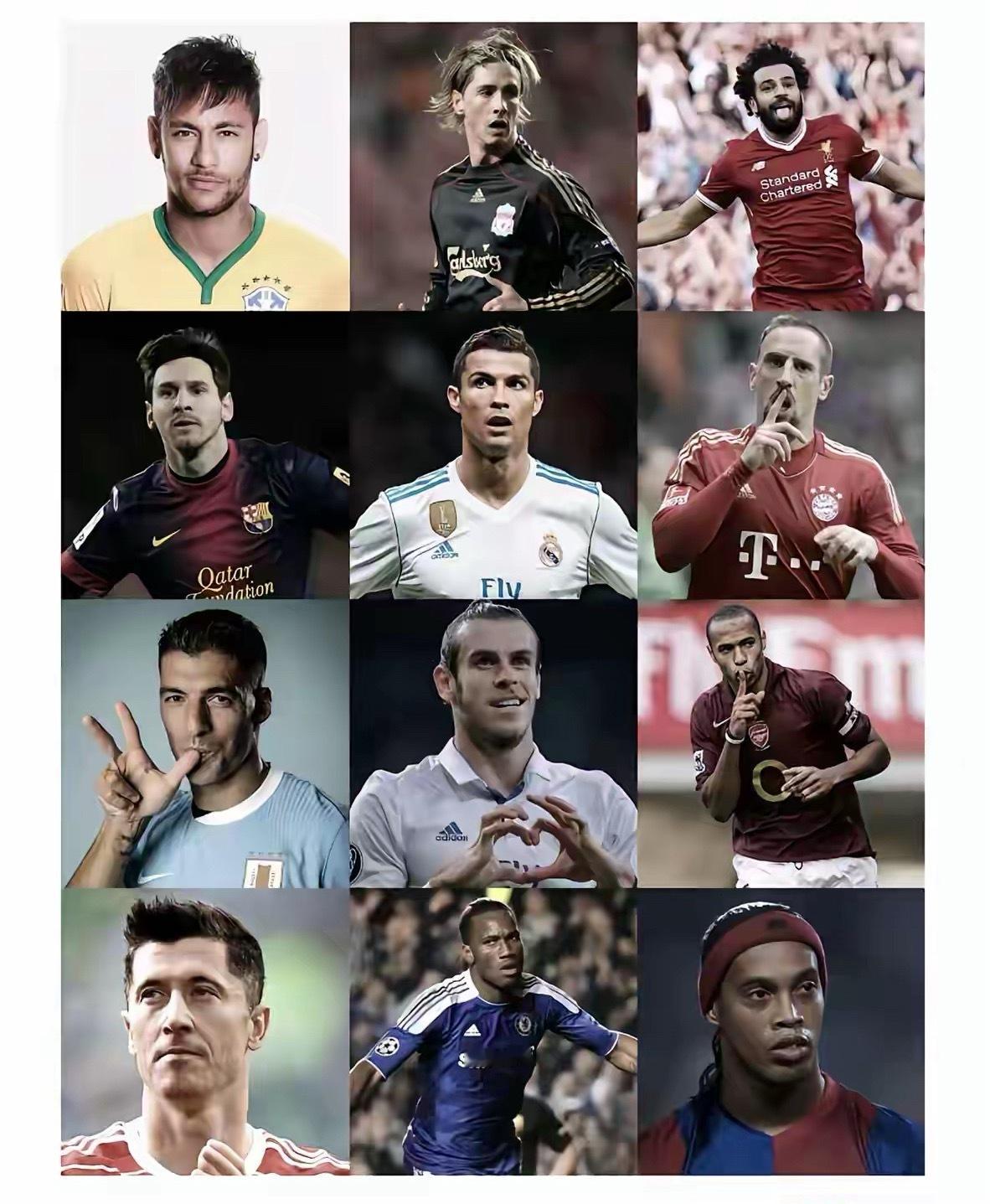 选三个人组成前锋线，你会选谁？ 