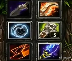 很有难度，还能认出这些图标吗？猜猜这是哪个英雄的出装？dota