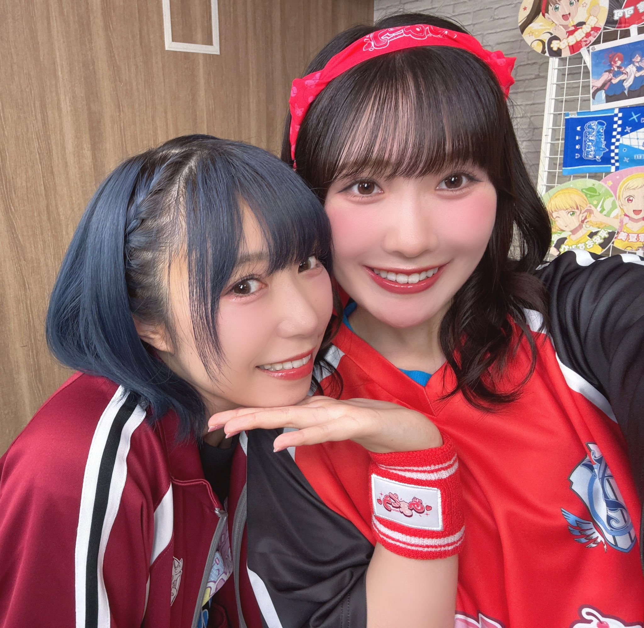 小林爱香 今日参加星生放后的合照