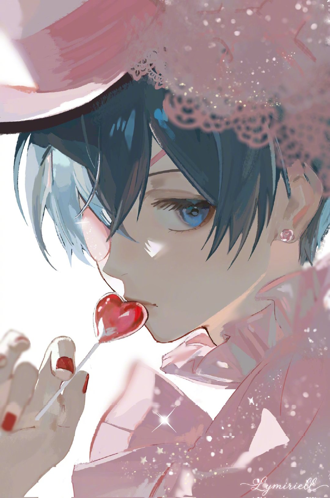 黑执事 绝美啵酱少爷绘：Lymiriell 