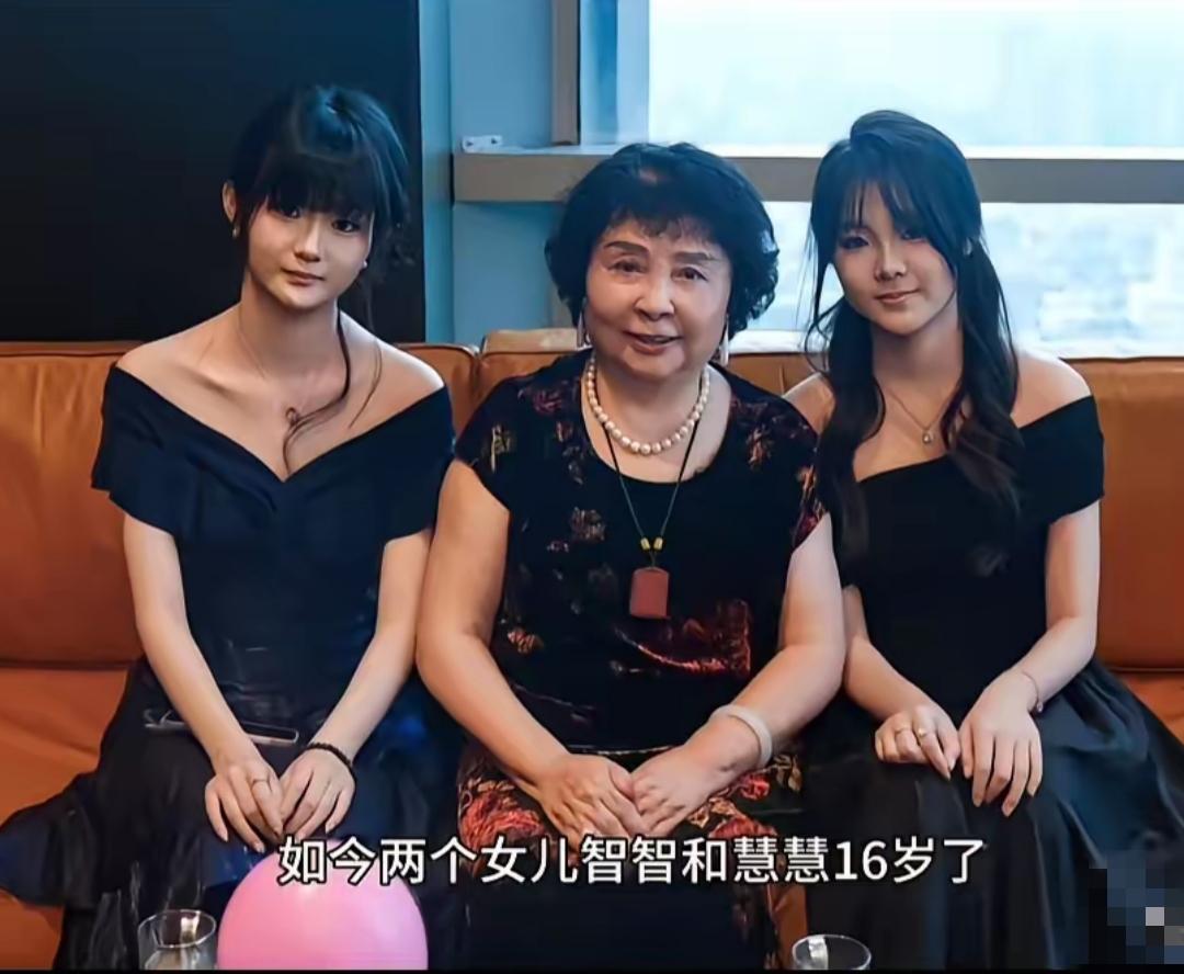 盛海琳一位伟大的母亲，十六年前在他六十岁高龄时冒着生命危险，生下了一对双胞胎女儿