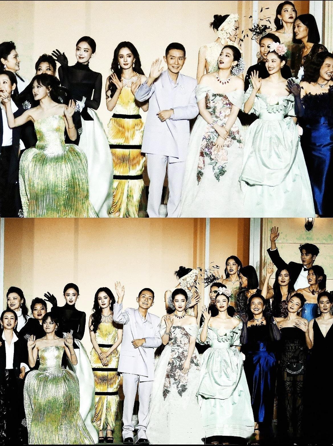 ELLE盛典上，王耀庆在采访钟楚曦时调侃道：“又来到ELLE盛典上，想要抢...