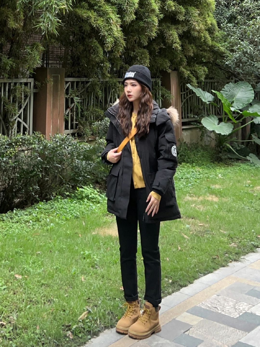 🍂东北穿搭博主上线！！毛领羽绒服保暖又显瘦