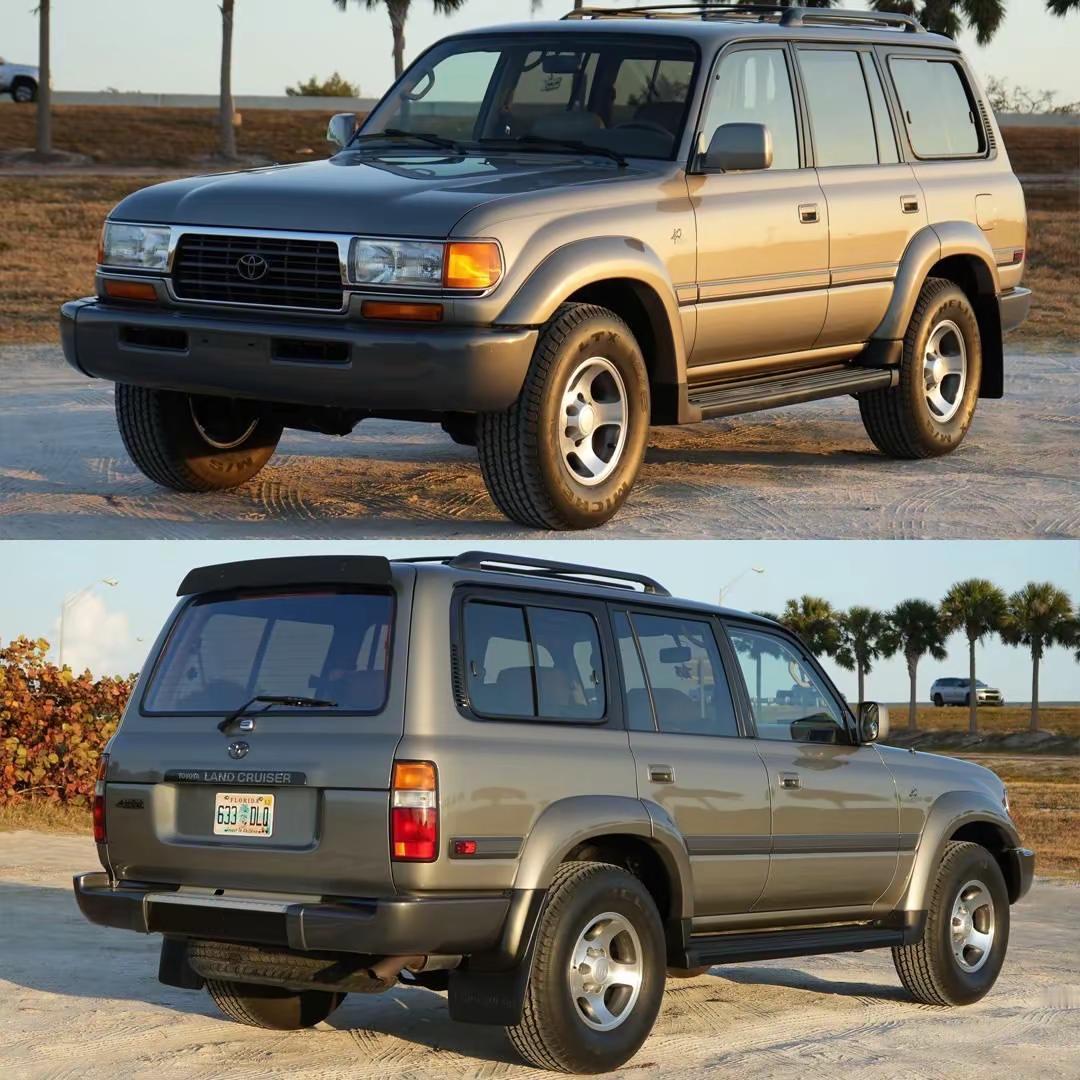 这是一台 1997 年出厂的丰田 Land Cruiser 40 周年纪念版，整