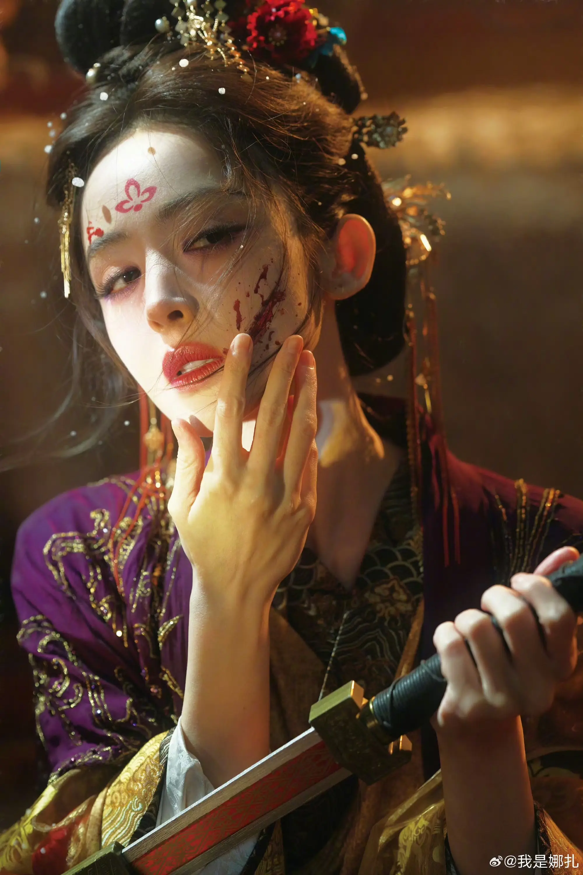 娜扎。