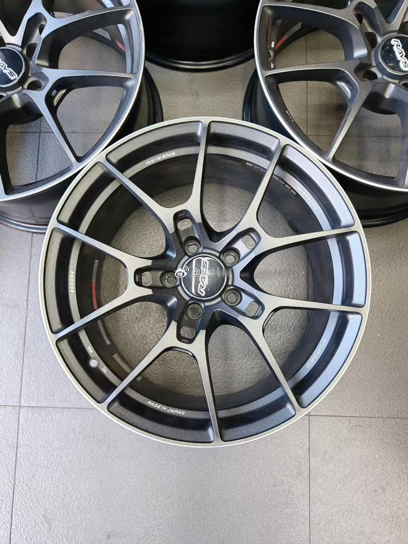 代友出  日本正品RAYS G025 MK色18寸 8.5J ET35 5*11