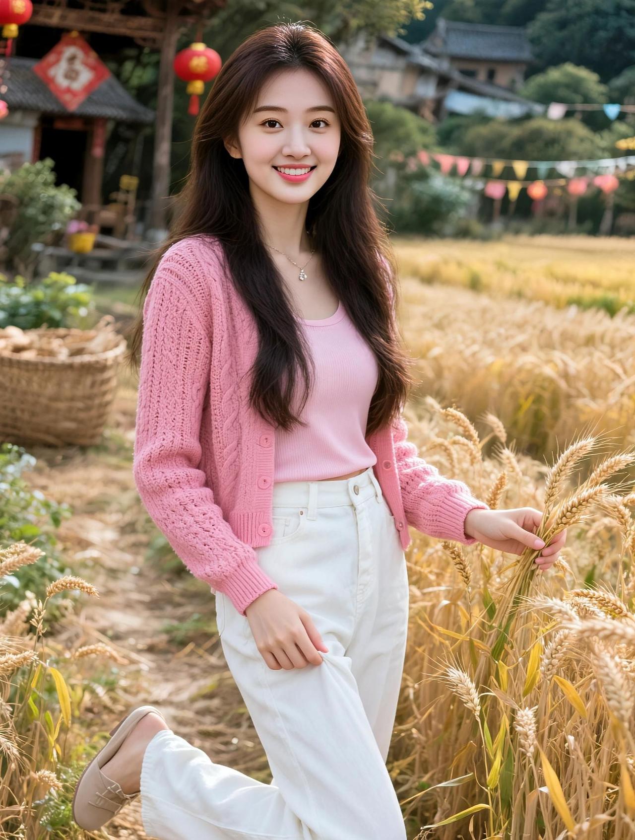 旗袍庭院照 抖音ai创作