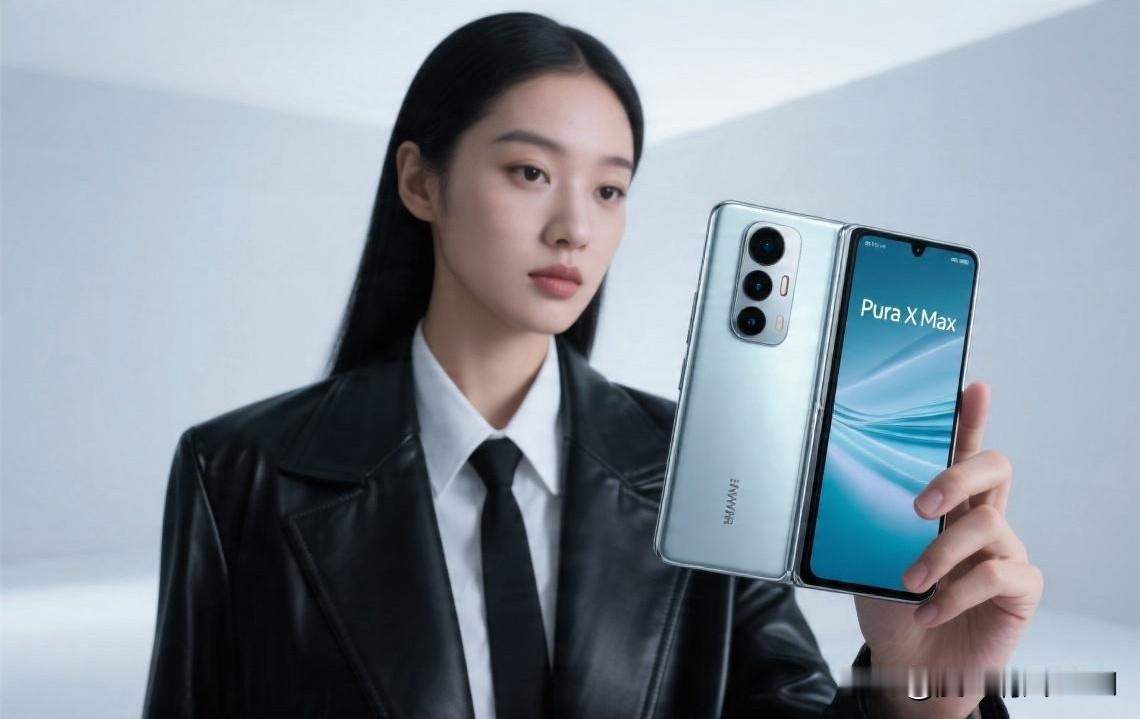 连广告也是走自研的，哈哈哈，余承东这手“自家闺女代言自家手机”的操作，确实把流量