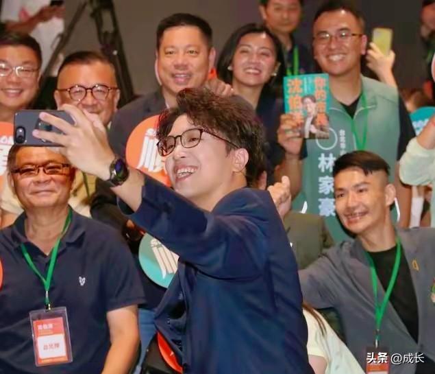 有意思！台北市长选战打得火热，民进党参选人沈伯洋频频到石牌商圈、公馆夜市扫街造势