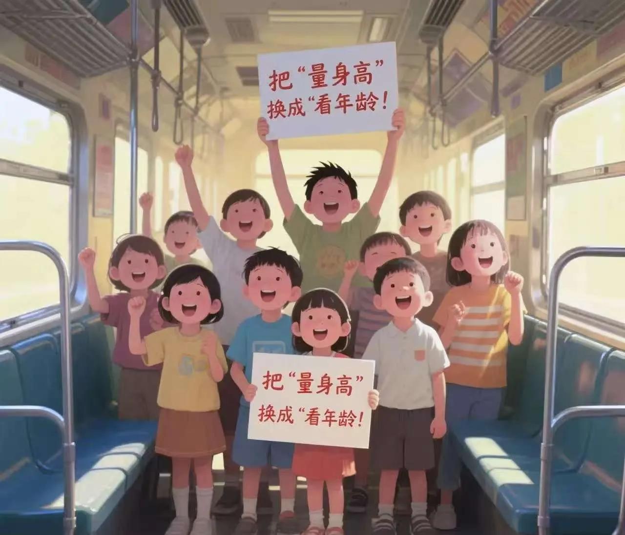 终于有人站出来了！女子认为儿童票按照“身高”不合理，应该改改了！女子的孩子明明才