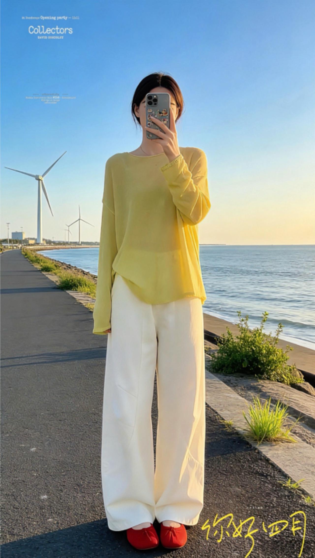 我的春日穿搭look 交出你的春日ootd 海边度假穿搭 穿出你的chic风 o