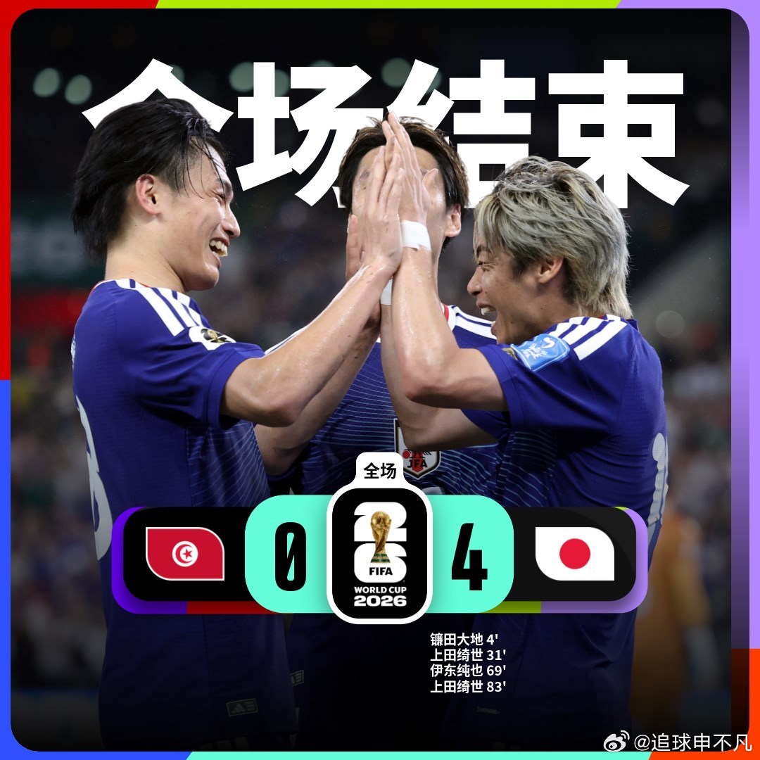 2026年美加墨世界杯F组第二轮迎来历史性时刻，在恰逢世界杯历史第1000场正赛