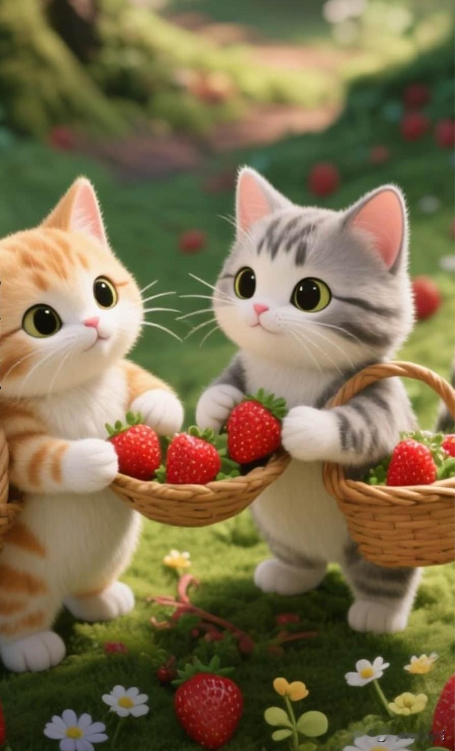 这两只猫，太好看了！这AⅠ现在进化到如此程度，让人刮目相看！