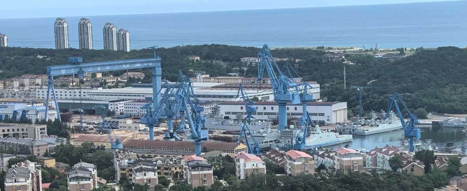 繁忙的辽南厂052D、054A、056A和056改，以及外贸舰，还有我们最重要的