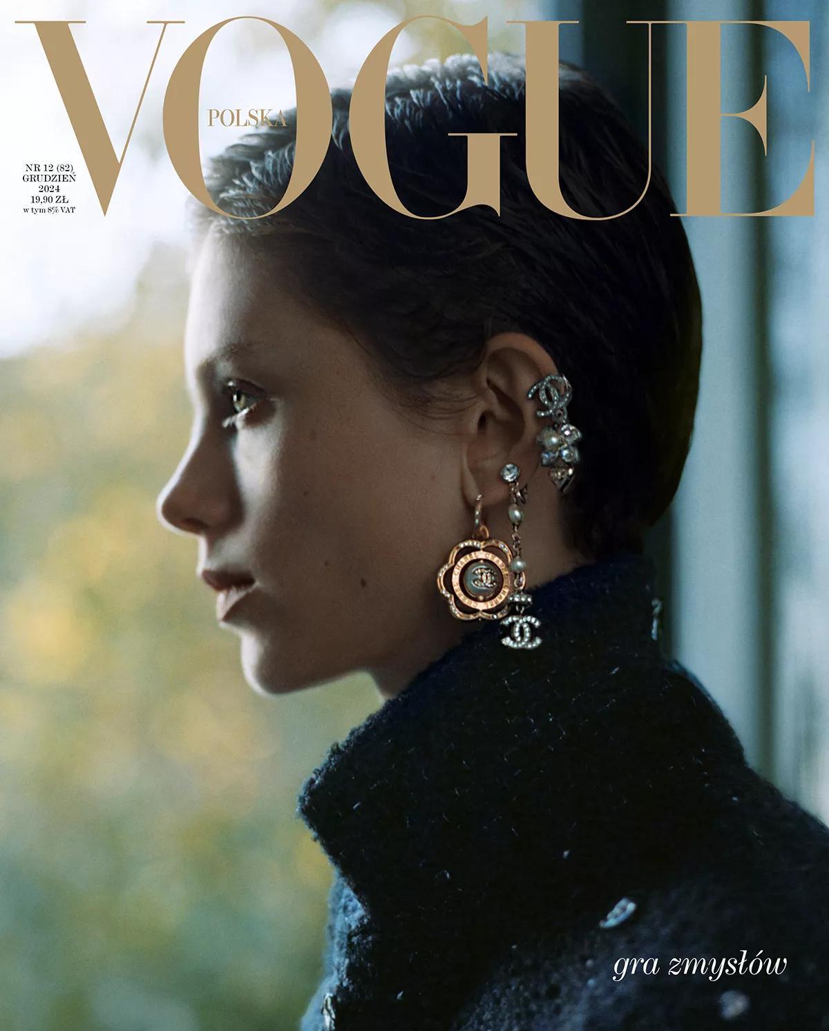 封面大赏  VOGUE Polska Dec. 2024: Annabel Va