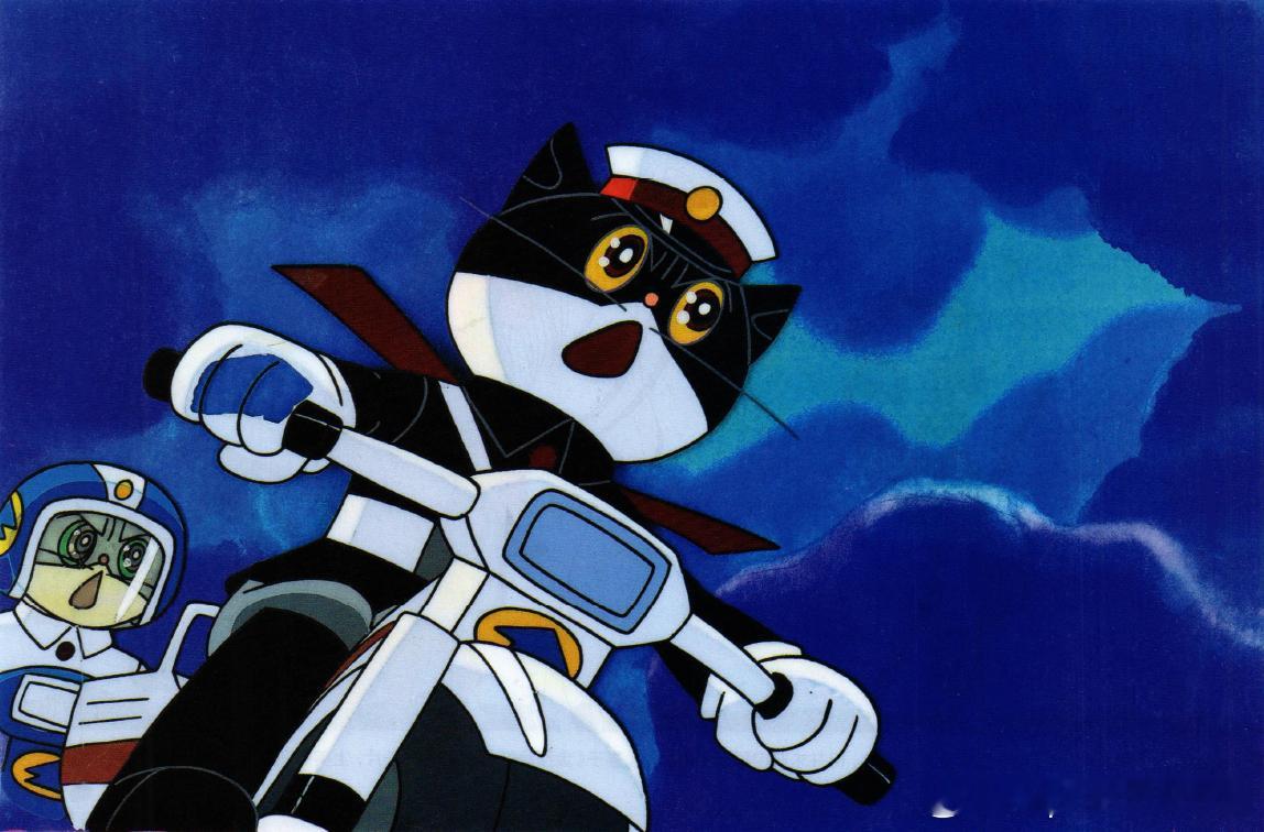 《黑猫警长》赛璐珞片，1988年该片获得广播电影电视部优秀影片奖历史影像 ​​​