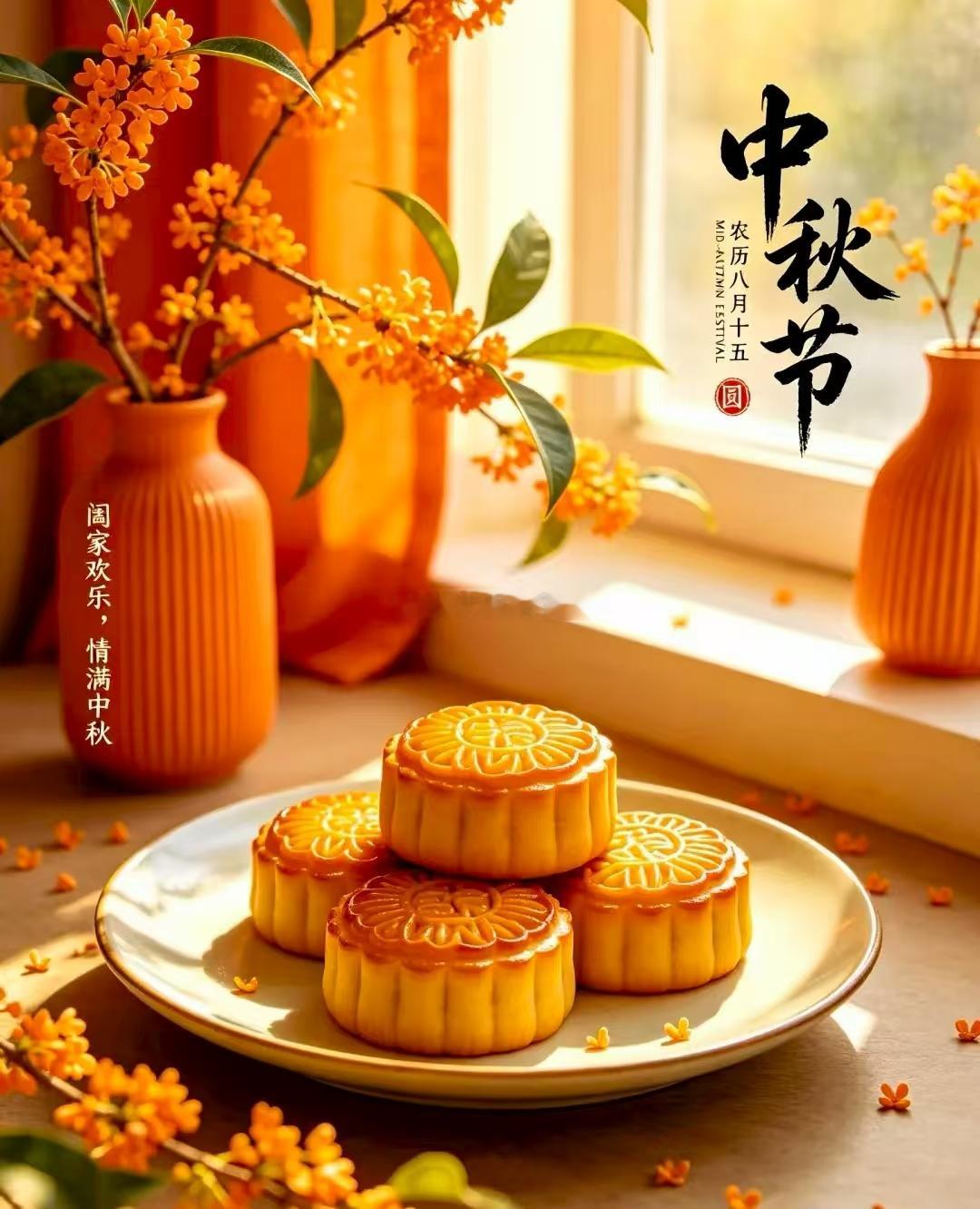 花好月圆人长久，月圆人圆事事圆。 ​​​
