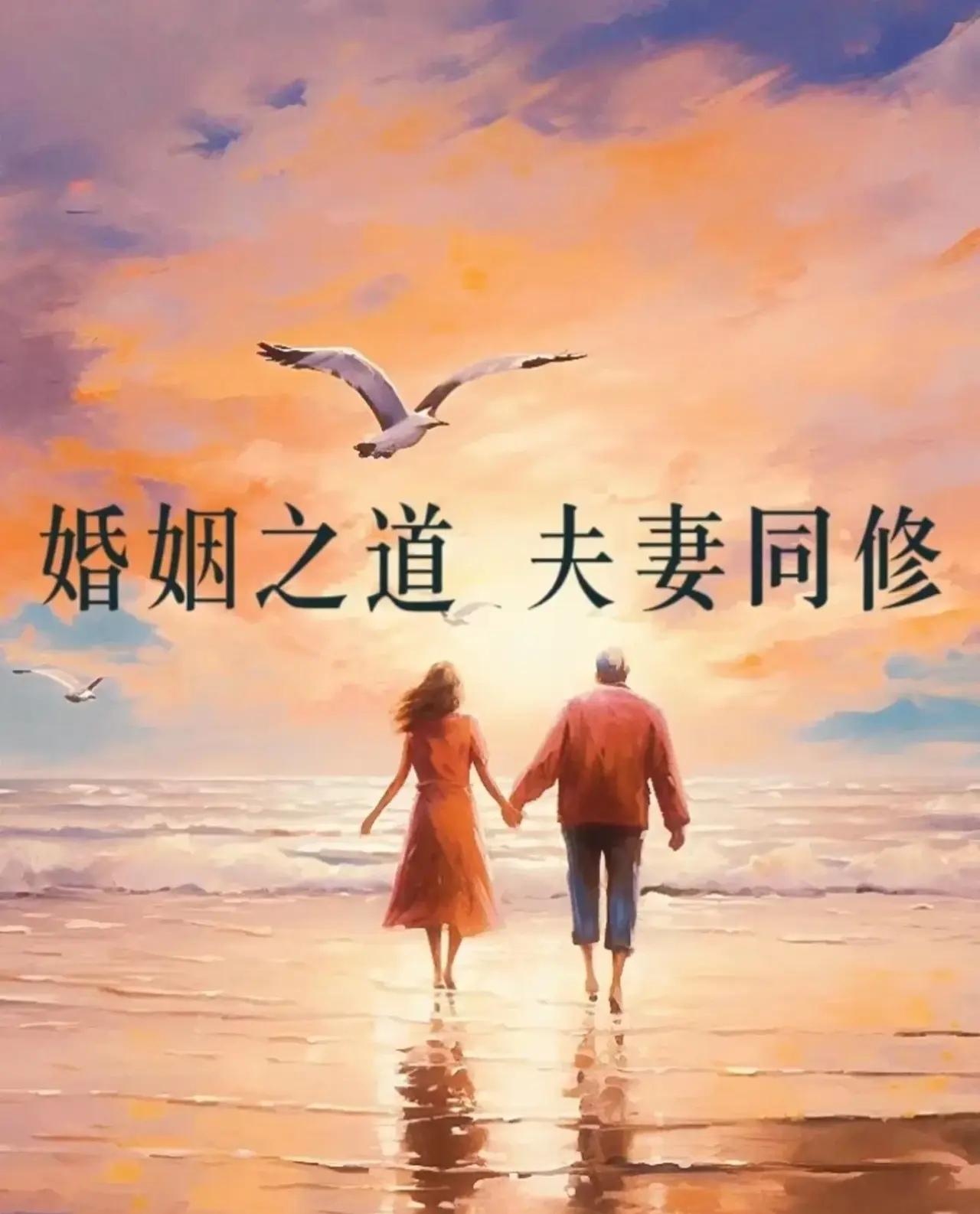 婚姻的最高境界：相伴相知，彼此成全
 
有人说，婚姻是一场漫长的修行，是人生最深